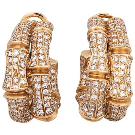 cartier bamboo earrings|cartier earrings price list.